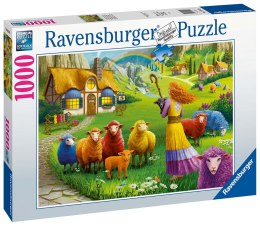 Ravensburger Puzzle 2D 1000 elementów: Kolorowa wełna 16949