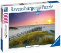 Ravensburger Puzzle 2D 1000 elementów: Zachód słońca w Amrum 19877