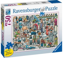 Ravensburger Puzzle 2D Duży Format: Atleci 750 elementów 16940