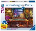 Ravensburger Puzzle 2D Duży Format: Pokój do układania puzzli 750 elementów 16444