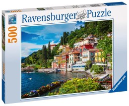Ravensburger Puzzle 2D: Jezioro Como Włochy 500 elementów 14756