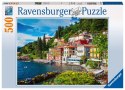 Ravensburger Puzzle 2D: Jezioro Como Włochy 500 elementów 14756