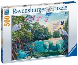 Ravensburger Puzzle 2D: Morskie zwierzęta i ptaki 500 elementów 16943
