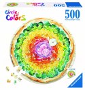 Ravensburger Puzzle 2D: Paleta kolorów. Pizza 500 elementów 17347