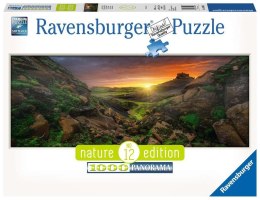 Ravensburger Puzzle 2D Panoramiczne 1000 elementów: Słońce nad Islandią 15094