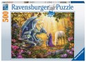 Ravensburger Puzzle 2D: Smoki 500 elementów 16580