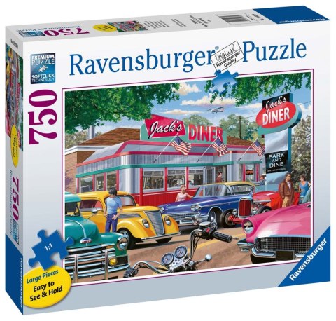 Ravensburger Puzzle 2D dla seniorów: Jadłodalnia 750 elementów 19938