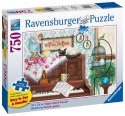 Ravensburger Puzzle 2D dla seniorów: Kot na pianinie 750 elementów 16800