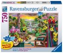 Ravensburger Puzzle 2D dla seniorów: Odpoczynek w tropikach 750 elementów 16802