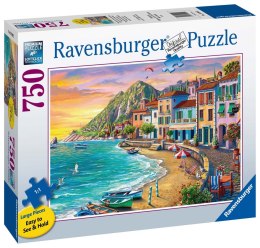 Ravensburger Puzzle 2D dla seniorów: Romantyczny wschód słońca 750 elementów 19940