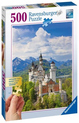 Ravensburger Puzzle 2D dla seniorów: Zamek Neuschwanstein 500 elementów 13681