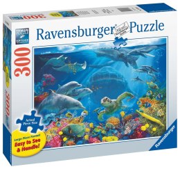 Ravensburger Puzzle 2D duży format: Podwodne życie 300 elementów 16829