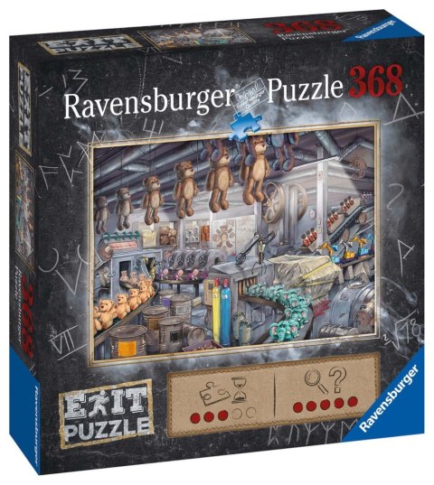 Ravensburger Puzzle EXIT: Fabryka zabawek 368 elementów 16484