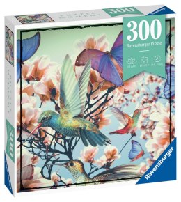 Ravensburger Puzzle Momenty 300 elementów Koliber i motyle 12969
