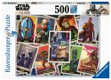 Ravensburger Puzzle dla dorosłych 2D: 500 elementów Mandalorian 16561