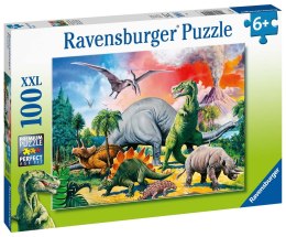 Ravensburger Puzzle dla dzieci 2D: Dinozaury 100 elementów 10957
