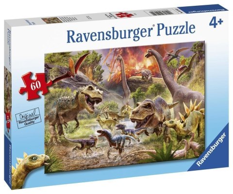 Ravensburger Puzzle dla dzieci 2D: Dinozaury 60 elementów 5164