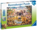 Ravensburger Puzzle dla dzieci 2D: Dzikie zwierzęta 100 elementów 13284