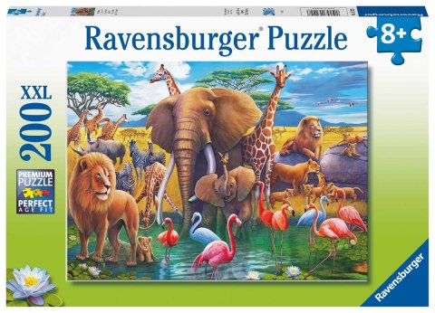 Ravensburger Puzzle dla dzieci 2D: Dzikie zwierzęta 200 elementów 13292