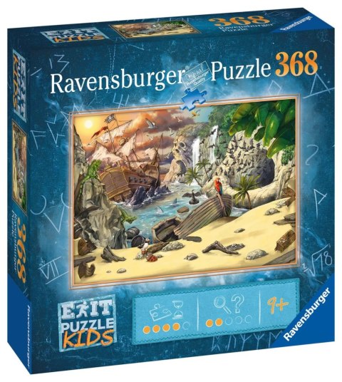 Ravensburger Puzzle dla dzieci 2D: Exit. Piraci 368 elementów 12954