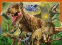 Ravensburger Puzzle dla dzieci 2D: Jurassic World zestaw 4x100 elementów 5619