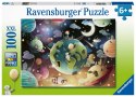 Ravensburger Puzzle dla dzieci 2D: Kosmiczny plac zabaw 100 elementów 12971