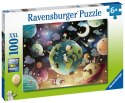 Ravensburger Puzzle dla dzieci 2D: Kosmiczny plac zabaw 100 elementów 12971