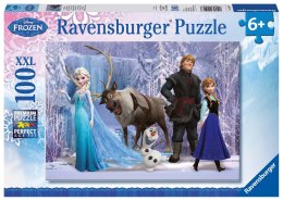 Ravensburger Puzzle dla dzieci 2D: Kraina Lodu. W królestwie Królowej Śniegu 100 elementów 10516