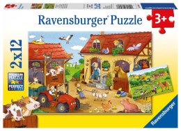 Ravensburger Puzzle dla dzieci 2D: Kraina lodu 2 Bohaterowie 2x12 elementów 7560