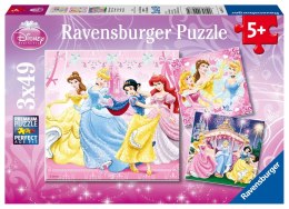 Ravensburger Puzzle dla dzieci 2D: Królewna Śnieżka 3x49 elementów 9277