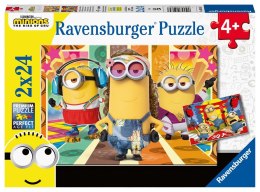 Ravensburger Puzzle dla dzieci 2D: Minionki 2 2x24 elementy 5085