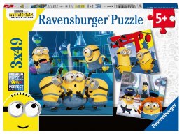 Ravensburger Puzzle dla dzieci 2D: Minionki 2 3x49 elementów 5082
