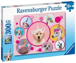 Ravensburger Puzzle dla dzieci 2D: Pieski jednorożce 300 elementów 13297