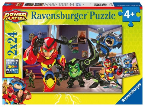 Ravensburger Puzzle dla dzieci 2D: Power Players 2x24 elementy 5190