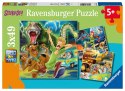 Ravensburger Puzzle dla dzieci 2D: Scooby Doo. 3x49 elementów 5242