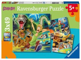 Ravensburger Puzzle dla dzieci 2D: Scooby Doo. 3x49 elementów 5242