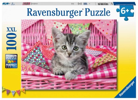 Ravensburger Puzzle dla dzieci 2D: Słodkie kotki 100 elementów 12985