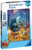 Ravensburger Puzzle dla dzieci 2D: Smok w jaskini 100 elementów 12940