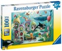 Ravensburger Puzzle dla dzieci 2D: Świat pod wodą 100 elementów 12972