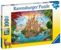 Ravensburger Puzzle dla dzieci 2D: Tęczowy zamek 100 elementów 13285