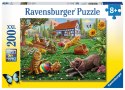 Ravensburger Puzzle dla dzieci 2D: Zwierzaki w ogrodzie 200 elementów 12828