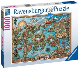 Ravensburger Puzzle 2D 1000 elementów: Atlantyda 16728