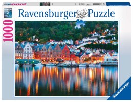Ravensburger Puzzle 2D 1000 elementów: Bergen Norwegia 19715