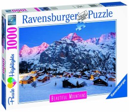 Ravensburger Puzzle 2D 1000 elementów: Bernese Oberland Murren 17316