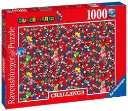 Ravensburger Puzzle 2D 1000 elementów: Challenge. Super Mario Bros 16525