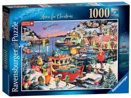Ravensburger Puzzle 2D 1000 elementów: Do domu na święta 13991