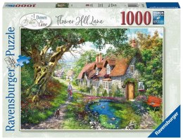 Ravensburger Puzzle 2D 1000 elementów: Droga wśród wzgórza kwiatów 16777