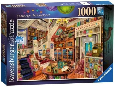 Ravensburger Puzzle 2D 1000 elementów: Fantastyczna księgarnia 19799