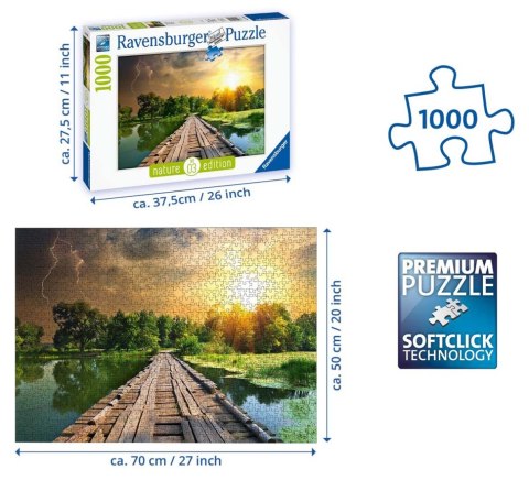 Ravensburger Puzzle 2D 1000 elementów: Gra świateł 19538