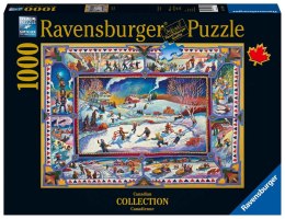 Ravensburger Puzzle 2D 1000 elementów: Kanadyjska zima 19759